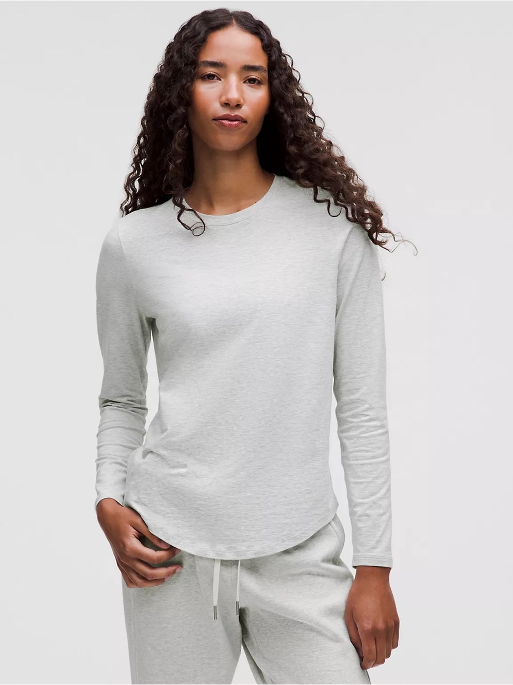 Lululemon Heather Gray Long-Sleeve